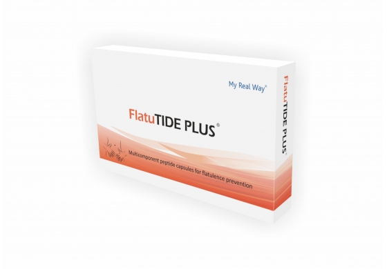 FlatuTIDE PLUS - peptidai meteorizmo profilaktikai