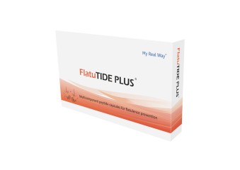 Peptidai kamuojant pilvo pūtimui  „FlatuTIDE PLUS“