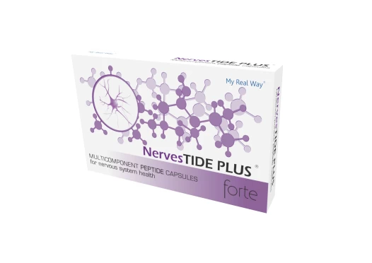 Peptidai nervų sistemai palaikyti „NervesTIDE PLUS forte“