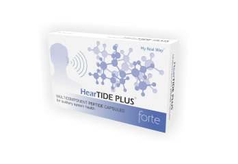 Peptidai klausos organams „HearTIDE PLUS forte“