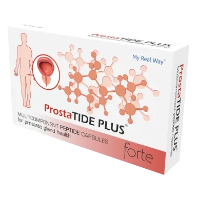 NAUJAS sustiprintas natūralus peptidų bioreguliatorius, skirtas palaikyti funkcinę prostatos veiklą ir sumažinti jos jautrumą infekcijoms, urogenitalinės sistemos sutrikimams vyrams loading=